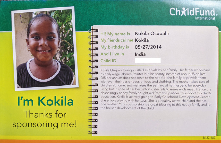 Supporting Kokila Osupalli