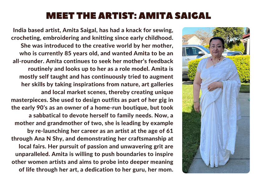 Meet the Artist: Amita Saigal