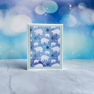 Limited Edition Holiday Greeting Cards - Polar Snow Collection