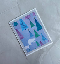 Load image into Gallery viewer, Limited Edition Holiday Greeting Cards - Polar Snow Collection