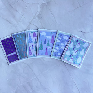 Greeting Cards - Polar Snow Collection