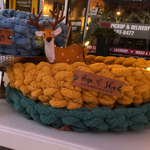 Handmade Crochet Pet Beds