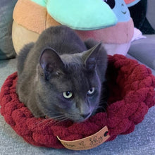 Load image into Gallery viewer, Handmade Crochet Pet Beds