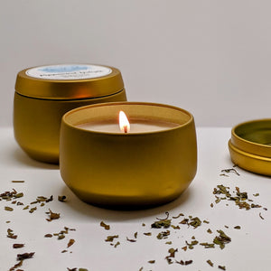 Soy Candles in Festive Tins (3.75 oz)