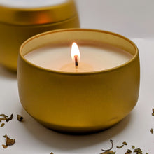 Load image into Gallery viewer, Soy Candles in Festive Tins (3.75 oz)