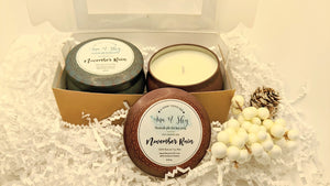 Soy Candle Gift Set (2 of 4oz candles)